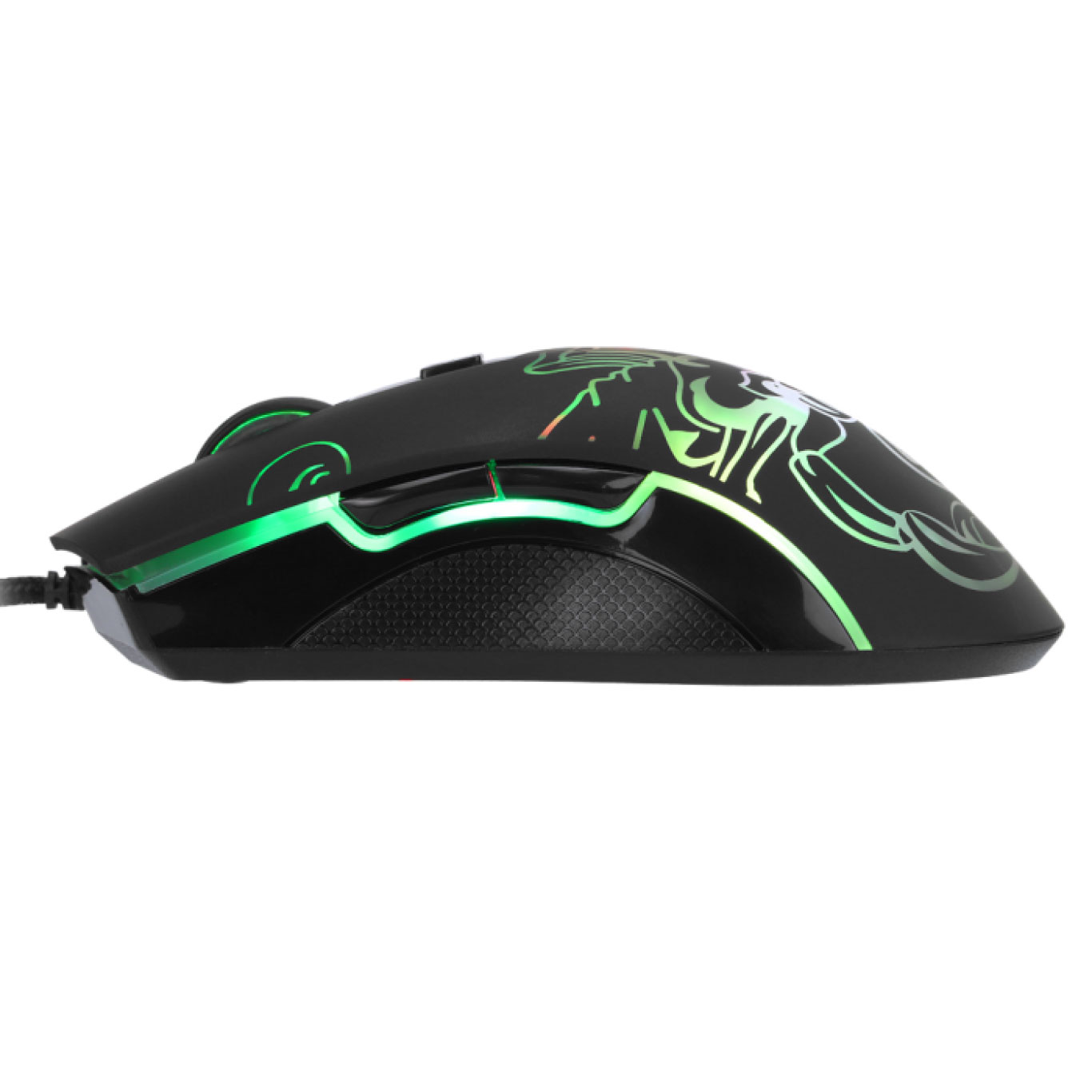 Gaming Mouse Ποντίκι με RGB LED Φωτισμό Μαύρο Μ209